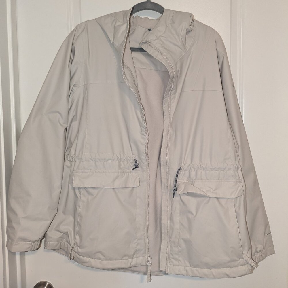 Columbia Sweet Creek Lined Rain Jacket SZ Large